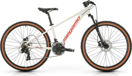 Megamo KU2 Shimano Tourney 7V 26'' Wit 2026 Halfstijve MTB voor kinderen
