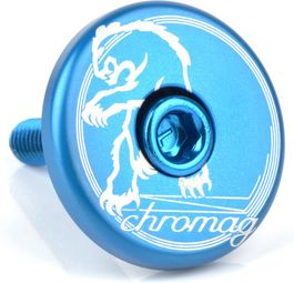 Chromag Top Cap Blue 1 1/8 "