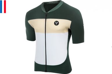 Maglia manica corta LeBram Eze Agave Green Creame Fit Cup