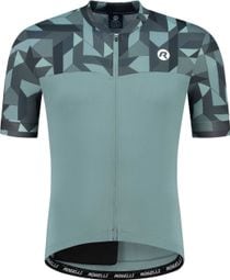 Maillot Manches Courtes Rogelli Essential Graphic Gris Homme