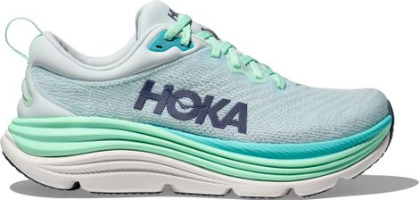 Hoka Gaviota 5 Running Shoes Blue / Green Women's
