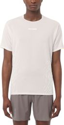 Maillot manches courtes Salomon Sense Aero Graphic Blanc Homme