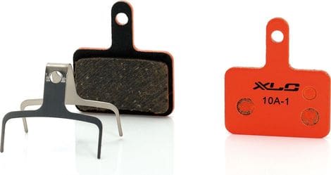 Coppia di pastiglie organiche XLC BP-O07 per Shimano e Tektro (25 coppie)