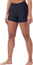 Culote corto de ciclismo para mujer Odlo Active Sport negro