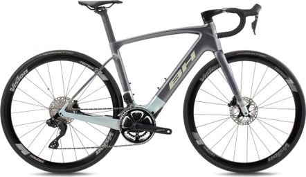 Elektrische racefiets BH iRS1 Carbon 1.5 Shimano 105 Di2 12V 630Wh 700mm Grijs