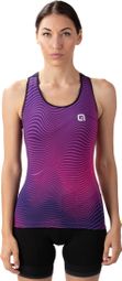 Top sin mangas Alé Onda para mujer Morado