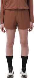 Pantalones cortos Salomon SHKout Core 4in marrones para mujer