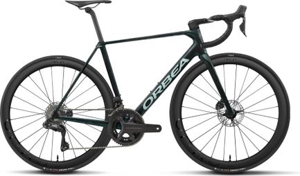 Orbea Orca M20i Team Rennrad mit Shimano Ultegra Di2 12-Gang-Schaltung, 700 mm, Farbe: Escape Green 2027