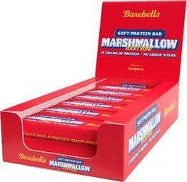 Boîte Soft Protein Bar (12x55g) - Barebells - Marshmallow -  Barres Protéinées