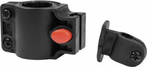 8350EURDPRO Support d'antivol pour cadre de vélo universel  Noir  De 6 à 10 mm