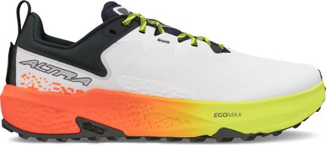 Altra Timp 6 Trail Running Shoes, White/Orange/Yellow, Men's