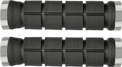 Paire de Grips Lizard Skins Northshore Lock-On Noir / Argent