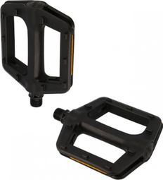 PEDALE CITY/URBAIN RESINE OPTIMIZ NOIR ERGOT ANTI DERAPANT D 9/16 (PR)
