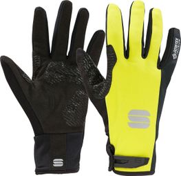 Sportful Essential 2 Unisex Lange Handschoenen Geel/Zwart