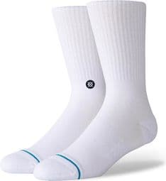 Chaussettes Stance Icon Crew Blanc