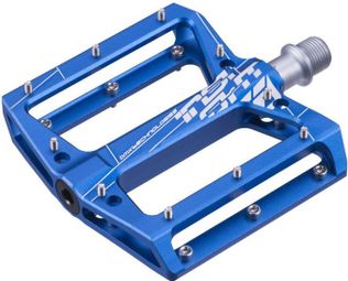 Ein Paar P dales Flat Aluminium Insight Pro Blue