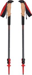 Black Diamond Pursuit Shock Hiking Poles Black/Red