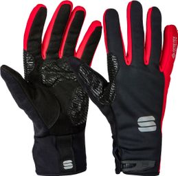 Sportful Essential 2 Long Gloves Red Black