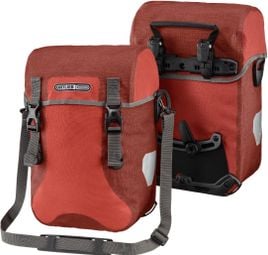 Ortlieb Sport-Packer Plus 30L Pair of Bike Bags Salsa Dark Chili Red