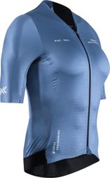 Maillot de manga corta X-Bionic Corefusion Aero Azul para mujer