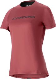 Alpinestars Stella A-Dura Dri Switch Bordeaux Short Sleeve Jersey