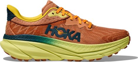 Zapatillas de trail Hoka Challenger 7 Naranja/Amarillo/Azul para hombre
