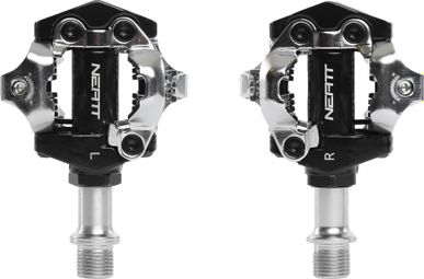 Neatt MTB/Gravel Cliploze Pedalen SPD Zwart