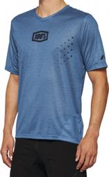 100% Airmatic Mesh Slate Blue Korte Mouw Jersey