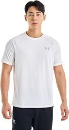 Camiseta blanca de manga corta Under Armour Tech 2.0 para hombre