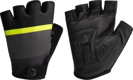 Gants Velo Rogelli Hero II - Homme - Jaune/Gris/Noir