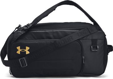 Under Armour Contain Duo Small Sports Bag Black Gold