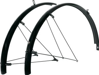 SKS Bluemels 28'' Basic 45 coppia parafanghi Nero