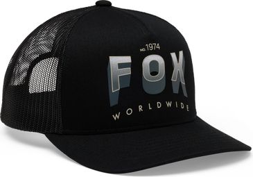 Casquette Fox Trucker Block Mesh Noir