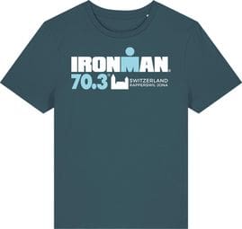 Women's Ironman 70.3 Rapperswil Turquoise Blue Short Sleeve T-Shirt