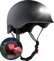 Casque vélo adulte R2B éclairage LED - Casque vélo Dames / Hommes Vélo électrique