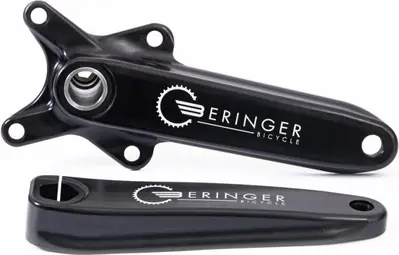 Beringer Bicycle Elite BMX Crankset 24mm Black 175