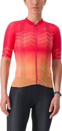 Castelli Climber's 2.0 Orange/Pink Women's Short Sleeve Jersey
