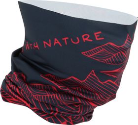 Unisex Lagoped Winsnood Halswärmer Blau/Rosa