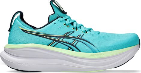 Chaussures Running Asics Gel-Nimbus 28 Bleu/Vert Homme