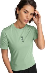 T-shirt cyclisme gravel femme Juniper Vert