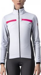Castelli Dinamica Women's Jacket Gray / Pink