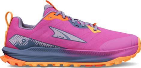 Zapatillas Trail Altra Lone Peak 9+ Rosa/Naranja Mujer