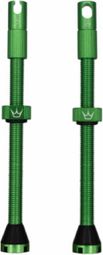 Peaty's CNC Tubeless Valves 80mm Emerald Green