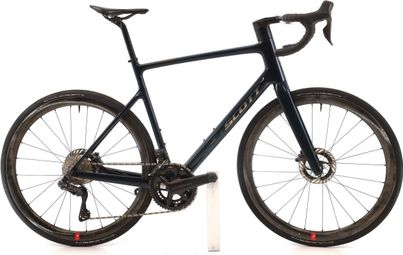 Produit reconditionné · Scott Addict 20 Di2 12V · Bleu / Vélo de route | Très bon état