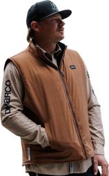 DHaRCO Sherpa Kyle Strait Wende-Weste für Herren, Schwarz/Beige