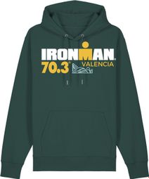 Sweat à Capuche Ironman 70.3 Valencia Vert