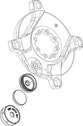 Tretlagerschraube Sram Powermeter Rival AXS