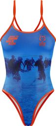 Traje de baño de 1 pieza Otso Swim Bike Run Azul