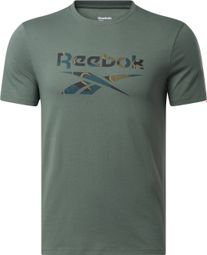 T-shirt Reebok Identity Motion verde