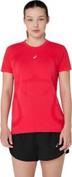 Asics Road Seamless Red Women's Running T-Shirt